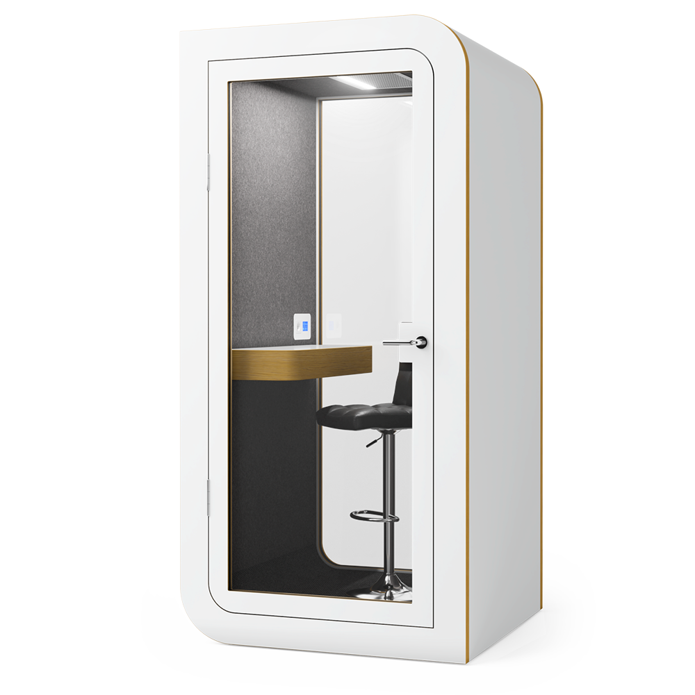 SilentBox Solo acoustic office phone booth for one person